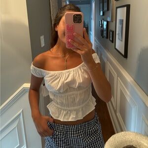 Off the shoulder top